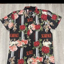 Scarface Button Up