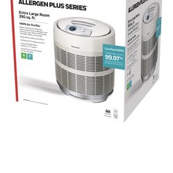 Honeywell HEPA Air Purifier, Extra Large Room (390sq.ft), 50250, White $170