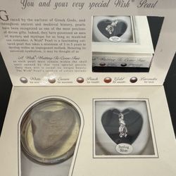 NEW Wish Pearl Necklace Bear Pendant great gifts Christmas Valentines Mothers Day just $10 each
