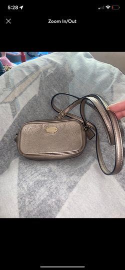 Vintage Gold Coach Bag