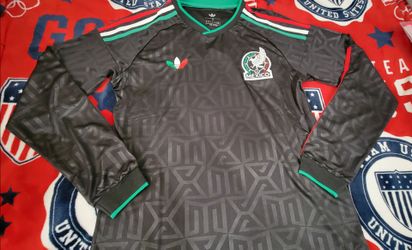 New mexico longsleeve away black jersey L , M and XL size liga mx world cup