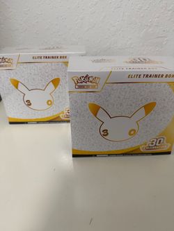 Pokemon 30th celebration sealed etb