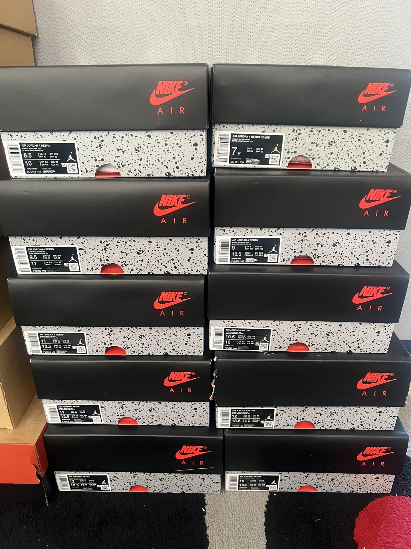 white cement jordan 4s