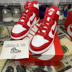 Nike Dunk High University Red Kids Size 1y