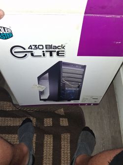 Cooler Master Elite 430 Black ATX Mid Tower Case