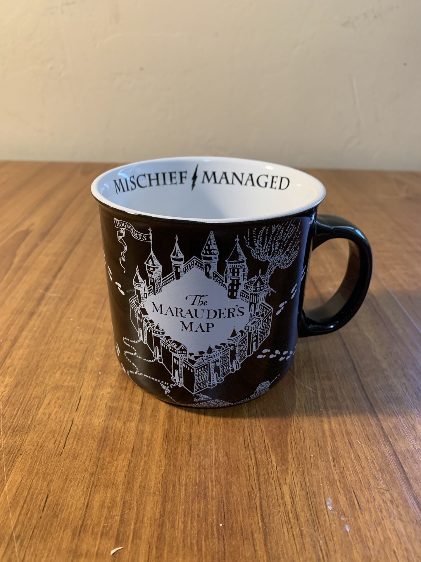 Harry Potter marauders map mug