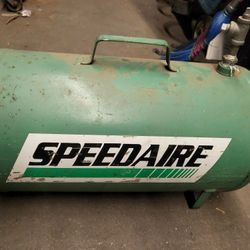 SPEEDAIRE Air Carry Tank: 5 gal Tank Capacity, 125 psi Max Op Pressure