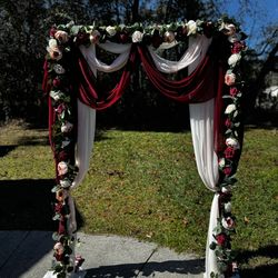 Wedding Arch With Fairy Lights