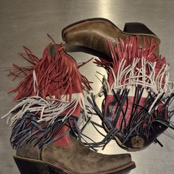 NEW Very Rare Twisted X Cowboy Boots JULY 4TH USA Corral Bota Fourth Size 7