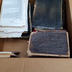 box of old bibles