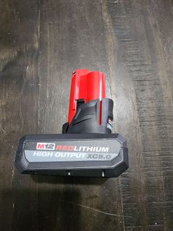 Milwaukee battery m12 high output  5.0