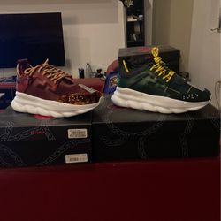 Versace Chain Reaction Size 9.5 PU