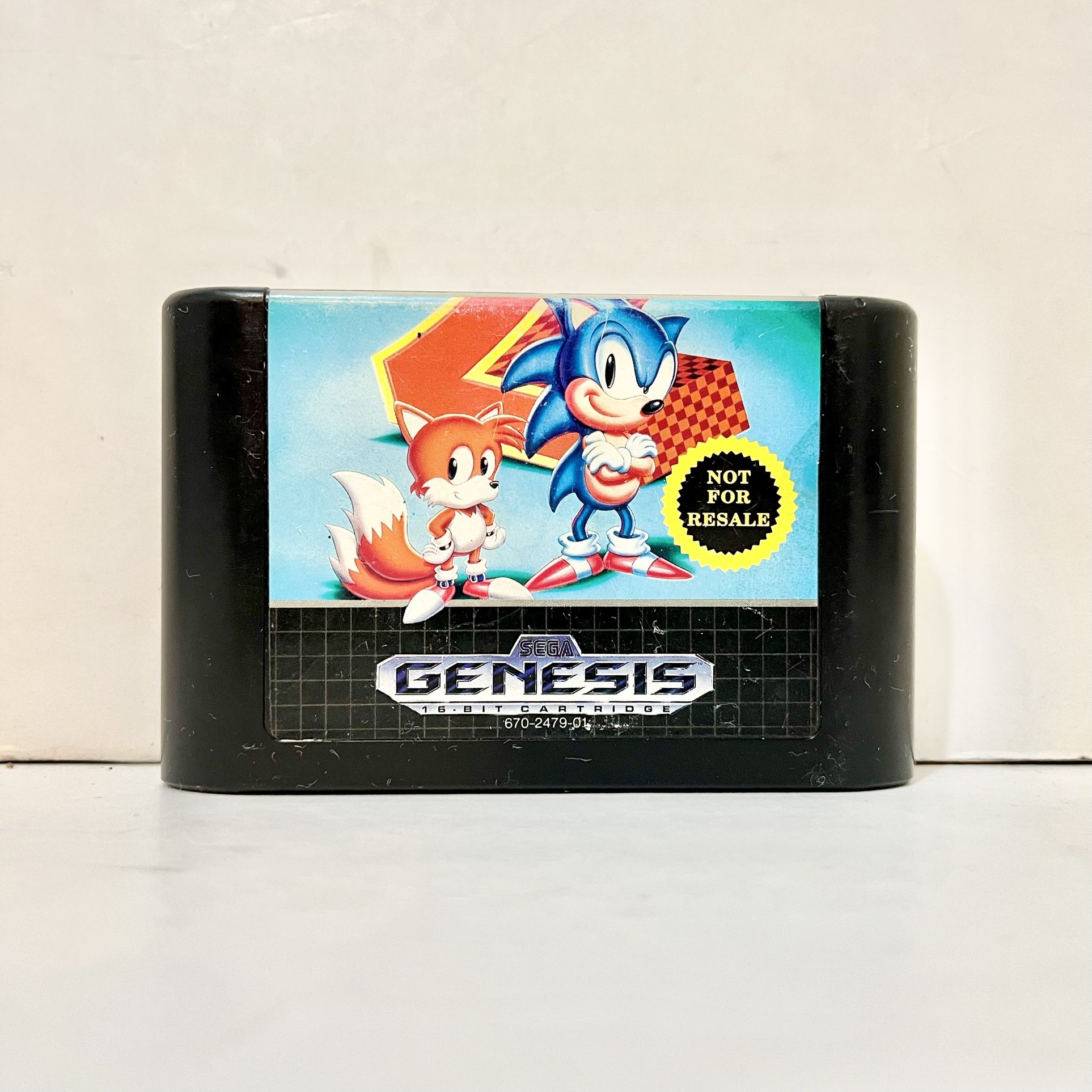 Sonic The Hedgehog 2 (Not For Resale Version) Sega Genesis UNTESTED