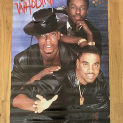 1980s Whodini Poster