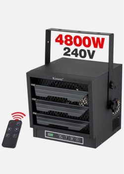 Kimetti 4800W 240V Garage Heater with Remote
