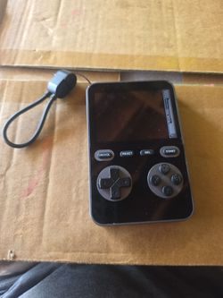 Mini Retro Game Console and Charger