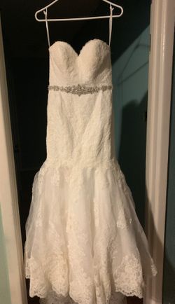 Wedding dress from Davids bridal size 2P