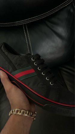 Gucci men black sneaker shoes