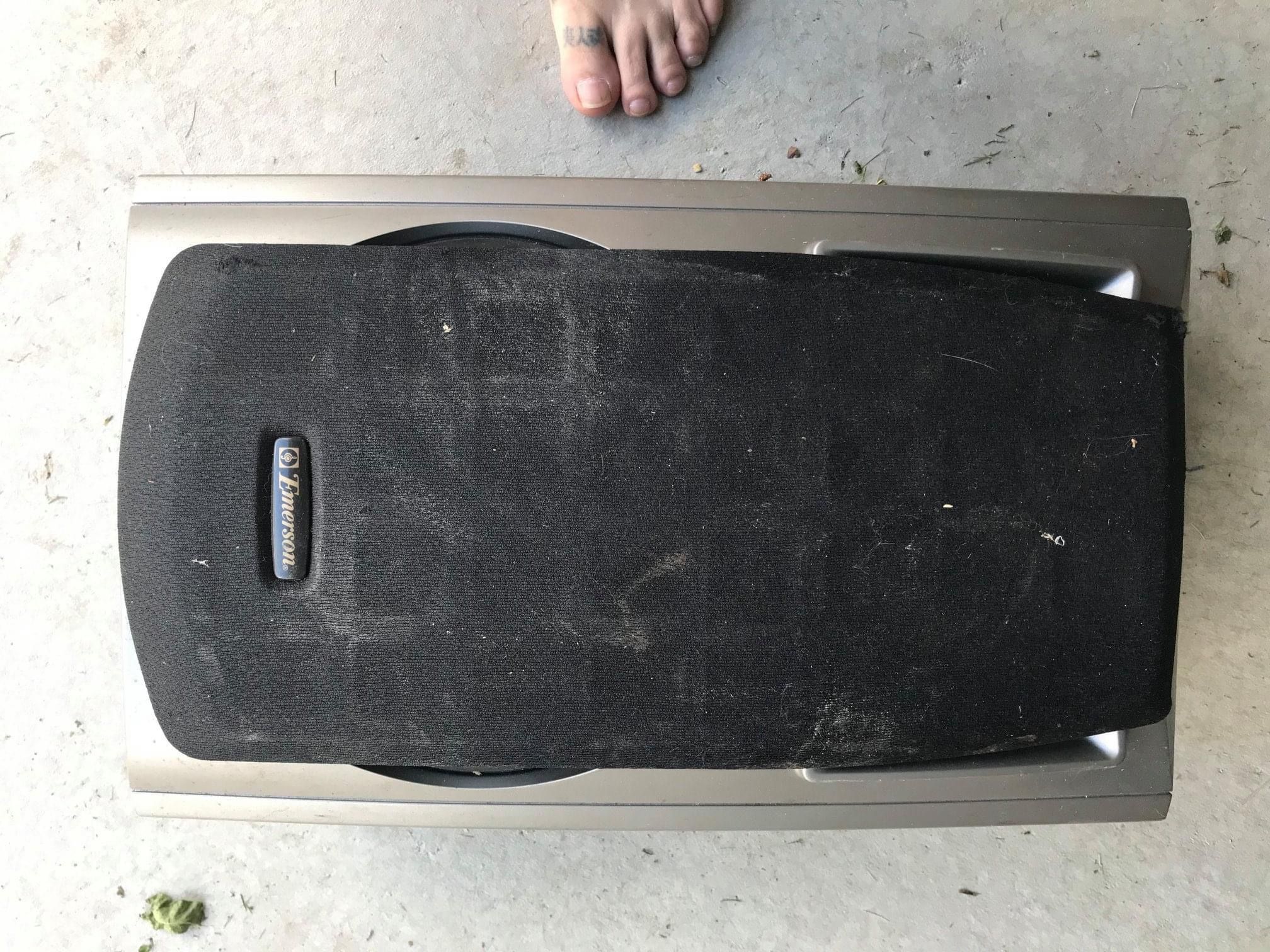 single 4 ohm Emerson speaker