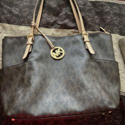 Brown MK Purse 