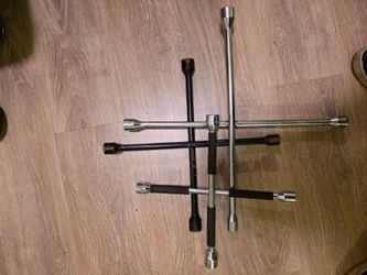 Cross Lug Wrench Set – 3 Pieces