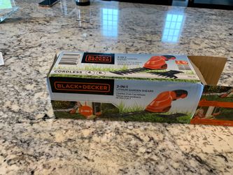 Black & Decker Cordless Garden Shears