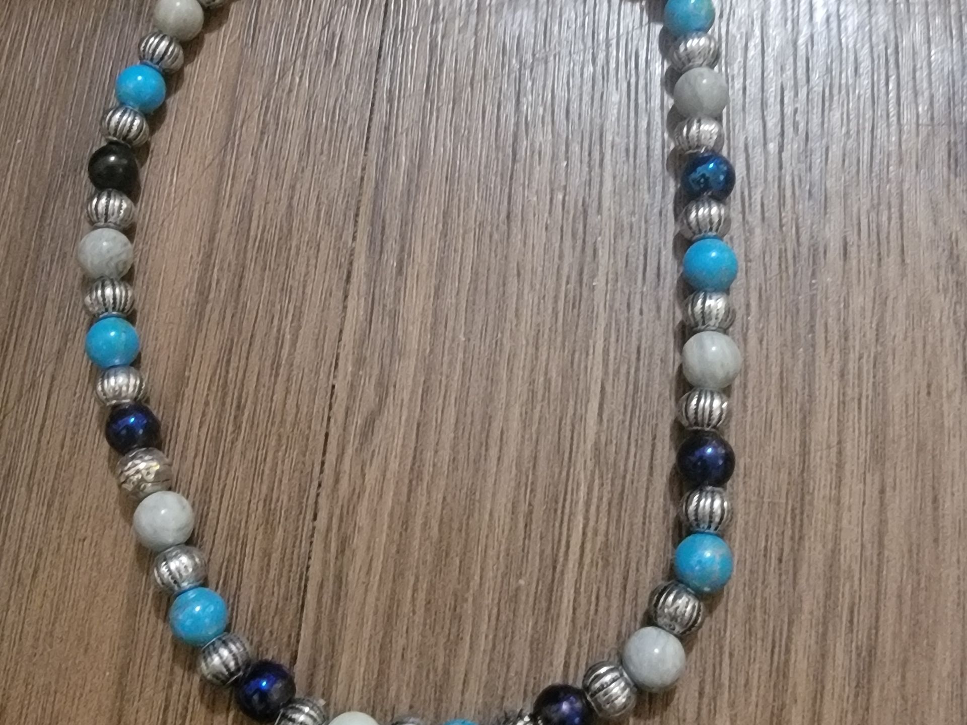 BEADED NECKLACE BY MR LEE