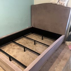 Full Size Upholstered Bed Frame
