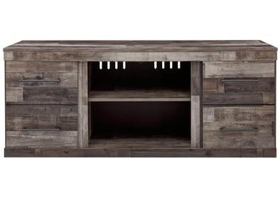 Derekson Multi Gray Small TV Stand