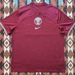 Nike 2022 Qatar National Team Maroon Jersey Men’s XL