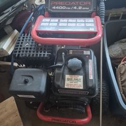 Predator 4400 psi  Pressure Washer/Whirl-a-way surface cleaner