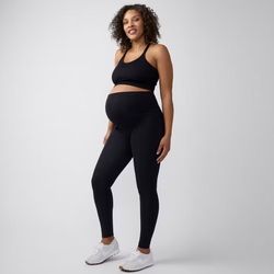 maternity black leggings NEW