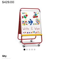 Lakeshore All-Purpose Teaching Easel with Locking Casters