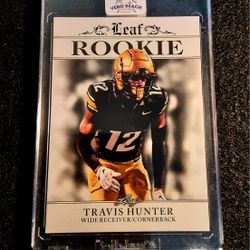 Travis Hunter 2024 Leaf ROOKIE!! JACKSONVILLE JAGUARS NFL 