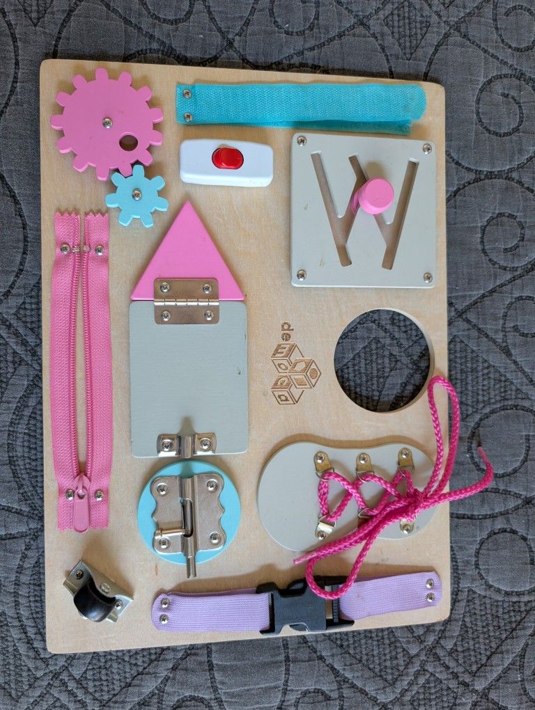 Wooden Montessori Busy Board