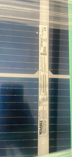 Solar 585/590 Watts