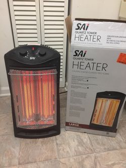 Sai quartz tower heater space 1,500 watts for Sale in Duluth, GA - OfferUp