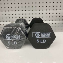 5 LB NEW Dumbbells ($10 Each)