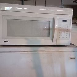 L.G  White Microwave .