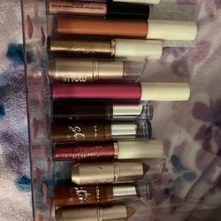 Lip Gloss And Lipstick