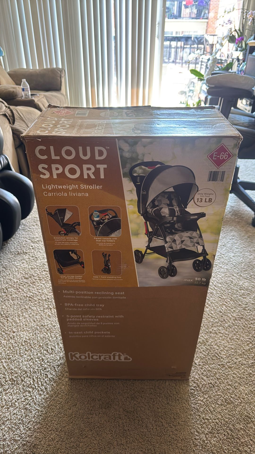Kolcraft cloud sport