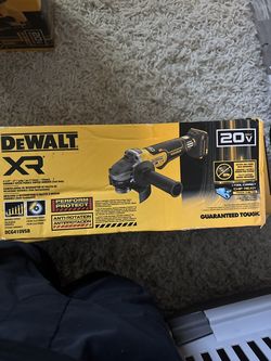 DeWalt 20v Max Variable Speed Angle Grinder