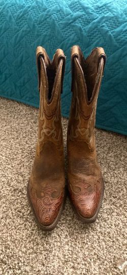 TONY LAMA vaquero kids western boots
