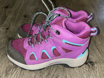 Merrill Pink Oakcreek Mid Hiking Trail Sneakers Boot Girls Size 1