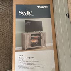 48 In. Electric Fireplace
