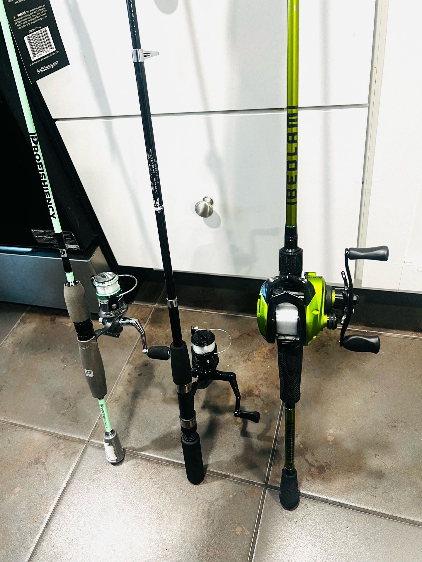 Fishing poles