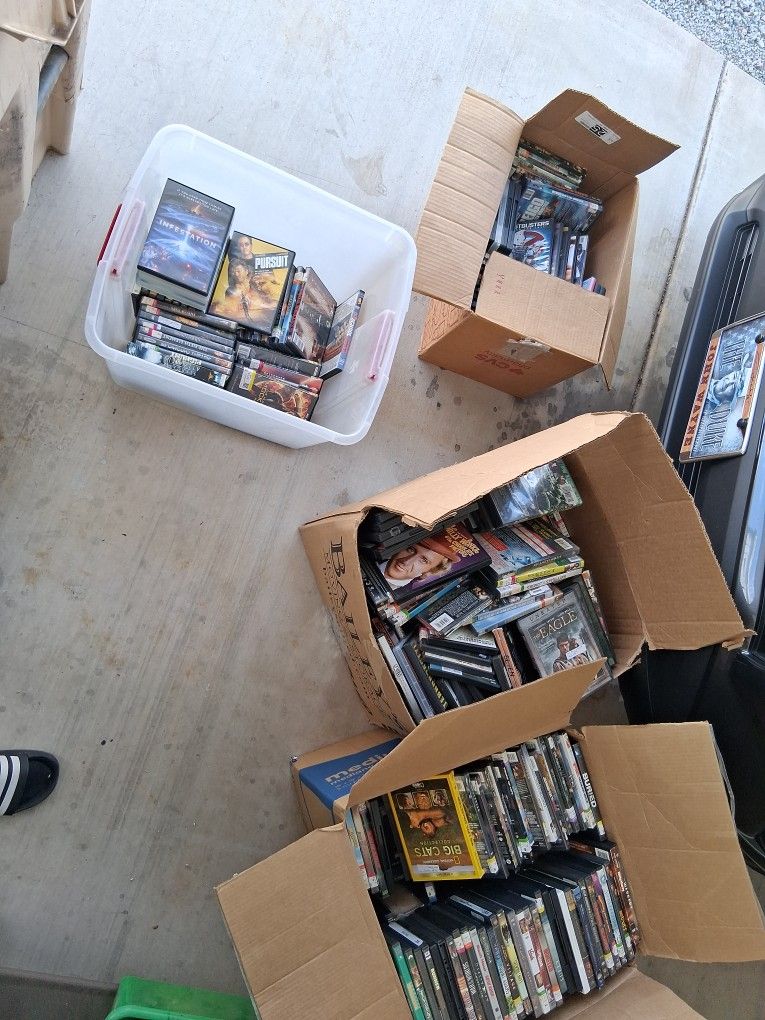 Tons Of Dvd Movies 