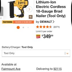 18 G Finish Nailer Gun