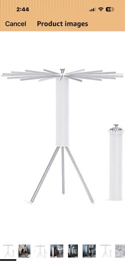 Foldable Indoor Clothes Drying Rack