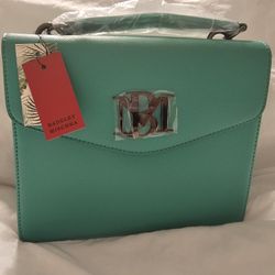 Green Crossbody Badgley Mischka Purse 